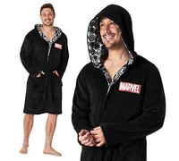 Marvel Bata de Casa de Hombre, Albornoz Forro Polar S - 3XL, Regalos para Hombre (XXL)