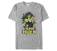 Marvel Big & Tall Classic Hulk Reads Men's Tops Short Sleeve Tee Shirt