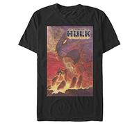 Marvel Big & Tall Classic Immortal Hulk JAN19 Men's Tops Short Sleeve Tee Shirt, Black, 4X-Large