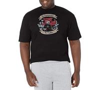 Marvel Big & Tall Classic No Prob Men's Tops Short Sleeve Tee Shirt, Black, 4X-Large