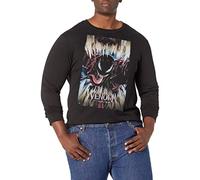 Marvel Big & Tall Let There Be Carnage Venom 2 Poster Men's Tops Short Sleeve Tee Shirt, Black, 4X-Large