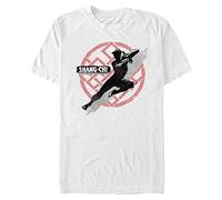 Marvel Big & Tall Shang-Chi Lucky Strike Men's Tops Short Sleeve Tee Shirt, White, 3X-Large