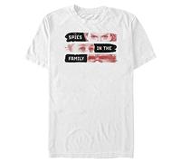 Marvel Big & Tall Spies in Family Men's Tops Short Sleeve Tee Shirt, White, 3X-Large