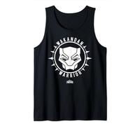 Marvel Black Panther Movie Navy Mask Emblem C2 Camiseta sin Mangas