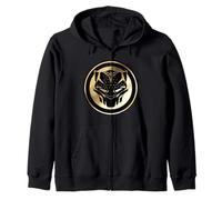 Marvel Black Panther: Wakanda Forever New Panther Mask Gold Sudadera con Capucha