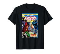Marvel Blade Tomb of Dracula Vintage Comic Cover Halloween Camiseta