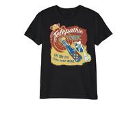 Marvel Bomarcots194 Camiseta, Negro, 14 años para Niños