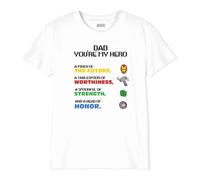 Marvel Bomarcots205 Camiseta, Blanco, 10 Años para Niños
