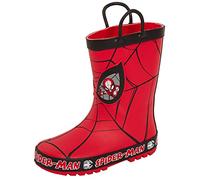 Marvel Botas de agua de Spiderman para niños con asas de goma para niños Wellys
