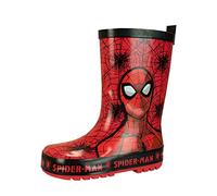 Marvel Botas Impermeables para Niños Spiderman Rojo 36