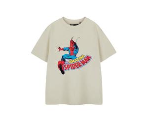 Marvel Boys Camiseta Graphic | Camiseta de Manga Corta Spiderman Web Slinger de Avena | Ropa de superhéroe para niños | Merchandising Oficial Regalo de película de cómics para niños