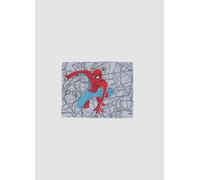 MARVEL, Bufanda Gris De Algodón Elástico Con Estampado De Marvel Spider-man Para Niño, Niño, Gris jaspeado, Talla: FASUL