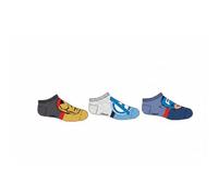 Marvel Calcetines de Los Vengadores para Niños y Niños, Juego de 3 Pares, Multicolor, Algodón, Superhéroe, Pack 2, 27-30
