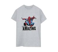 Marvel Camiseta Amazing de Spiderman de Algodón para Mujer (BI34292)
