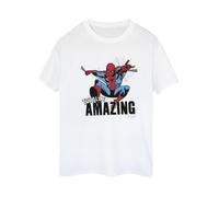 Marvel Camiseta Amazing de Spiderman de Algodón para Mujer (BI34292)