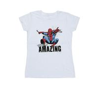 Marvel - Camiseta Amazing de Spiderman de Algodón para Mujer UTBI29428_17