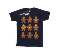 Marvel Camiseta Avengers Pan de Jengibre de Algodón Niñas (BI31902)