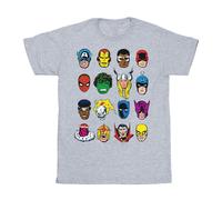 Marvel Camiseta Caras de color para Hombre (BI37432)