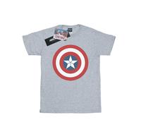 Marvel Camiseta Civil War de Capitán América Escudo para Hombre (BI20789)