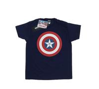 Marvel Camiseta Civil War de Capitán América Escudo para Hombre (BI20789)