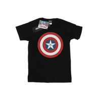 Marvel Camiseta Civil War de Capitán América Escudo para Hombre (BI20789)