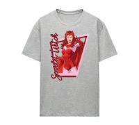 Marvel Camiseta de Bruja Escarlata Pose para Adultos Unisex (TV19208)