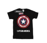 Marvel Camiseta de Capitán América Escudo para Hombre (BI6207)