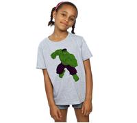 Marvel Camiseta de Hulk Pose de Algodón Niñas (BI2836)