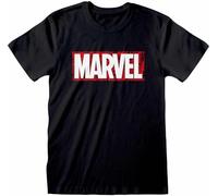 Marvel Camiseta de Manga Corta Unisex Negro - Marca EAN: 5055910377235 - Talla: S