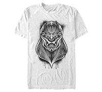 Marvel Camiseta de Manga Corta Unisex The Eternals Kro Spray Paint Organic, Blanco, M