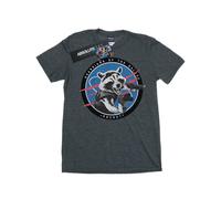 Marvel Camiseta Guardians Of The Galaxy de Mapache Cohete Emblema para (BI28347