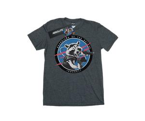 Marvel Camiseta Guardians Of The Galaxy de Mapache Cohete Emblema para (BI28347