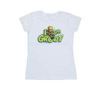 Marvel Camiseta Guardians Of The Galaxy I Am Groot Salto de Algodón (BI22291)