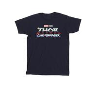 Marvel - Camiseta Love And Thunder de Thor Logotipo para Hombre