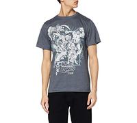 MARVEL Camiseta Manga Corta Band Of Heros Gris Oscuro XL