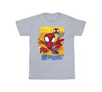 Marvel - Camiseta Spidey And His Amazing Friends Volador para Hombre