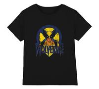 Marvel Camiseta XMen de Lobezno Retro para Niños/Niñas (TV3291)