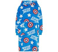 Marvel Capitán América Avengers - Sudadera con capucha de gran tamaño