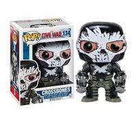 Marvel Capitán América Guerra Civil Cruzada Bones 9.5cm Vinilo Figura Pop Funko