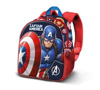 Marvel Comics - Mochila 3D Elite - Capitán América Patriot - Multicolor - 25 x 30 cm - 7 L