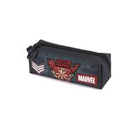 Marvel Estuche portatodo Capitana Marvel Force Cuadrado Verde militar 21 x 7 cm