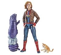 Marvel Captain 6-Inch Legends Captain in Bomber Jacket Figure for Collectors, Kids, and Fans