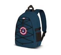 Marvel Captain America CAP-Fight PRO Mochila, Azul 31 x 44 cm, Capacidad 24 L