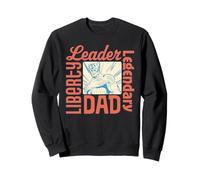 Marvel Captain America Legendary Dad Father's Day Gift Sudadera