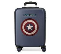 Trolley marvel abs 55cm.4r.capitan america azul Talla única