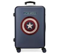 Marvel Captain America Maleta Mediana Rígida 68cm, Azul | Niños