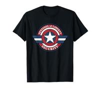 Marvel Captain America Sentinel of Liberty Security Logo Camiseta