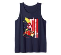 Marvel Captain Marvel Carol Danvers - Camiseta Camiseta sin Mangas