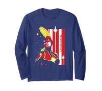 Marvel Captain Marvel Carol Danvers - Camiseta Manga Larga