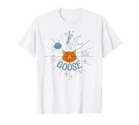 Marvel Captain Marvel Goose the Cat Cosmic Sketch - Camiseta Camiseta